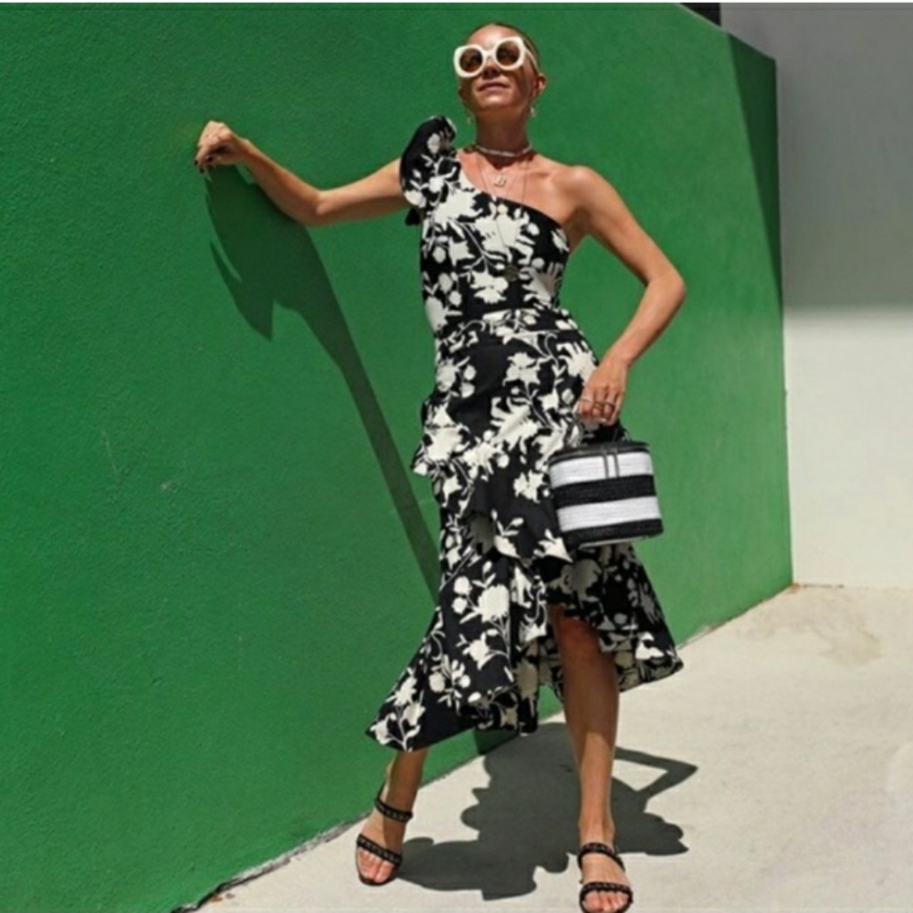 NWT! Johanna Ortiz x H&M Ruffled Skirt - Picture 5 of 13